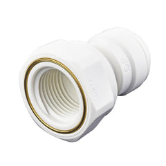 John Guest PP451223W 3/8 in. Tube OD x FPT Polypropylene Bulk Adapter