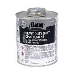 Oatey 30329 32 Oz CPVC-PVC Gray Industrial Cement EP42