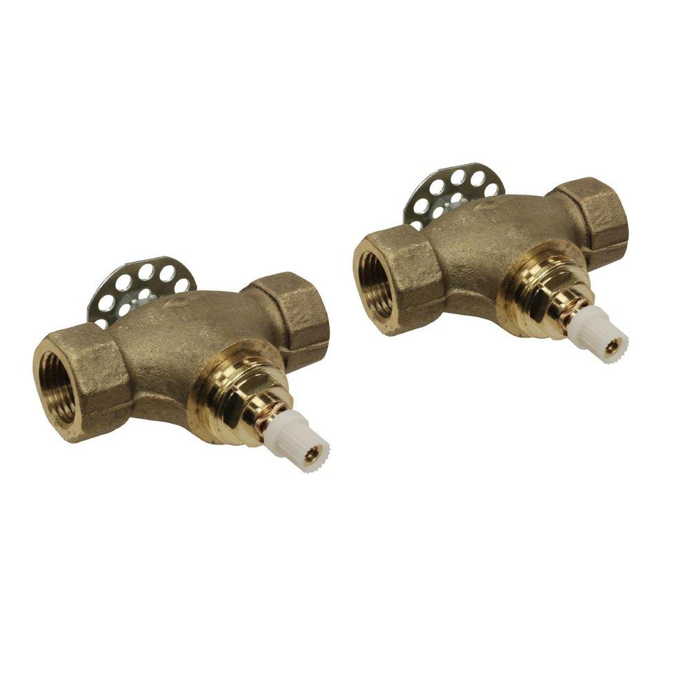 ROHL U.3260R-2 Perrin & Rowe 1/2 in. FNPT Wall Mount Volume Control Valve