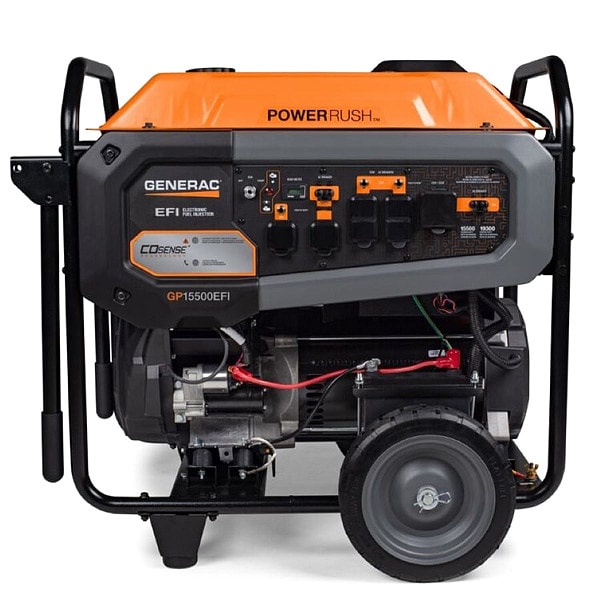 Generac 7705 Gp15500E 15000 Watt Gasoline Portable Generator W/ Idle Control