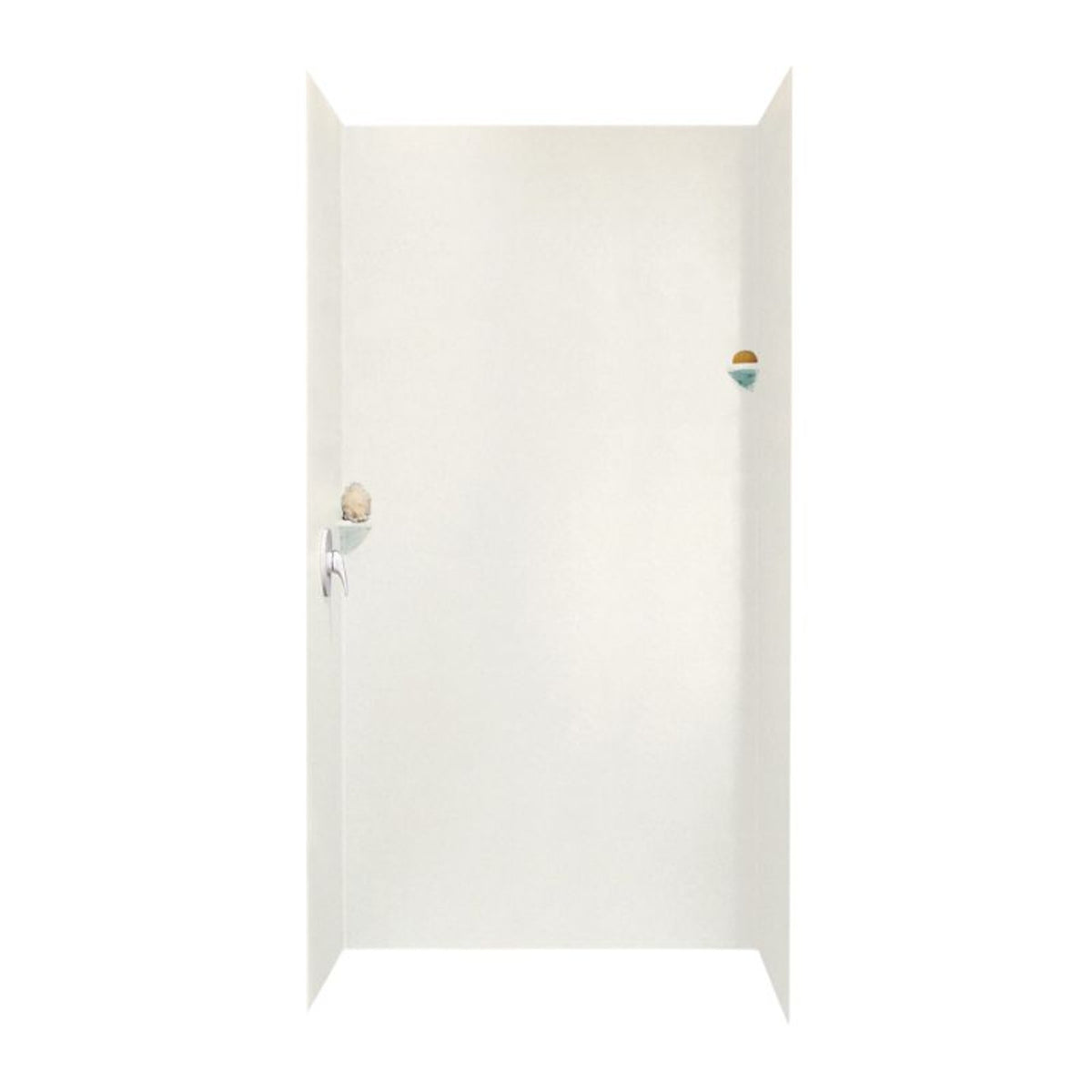 Swan SK364896.059 Wall Kit 36X48 Shower Tahiti Ivory