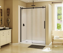 MAAX 138997-900-173-000 DOOR 138997-900-173-000 SHWR CLEAR GLASS/DARK BRNZ FRAME