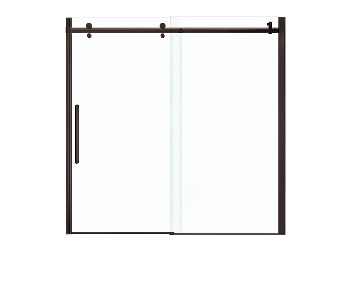 MAAX 139398-900-173-000 DOOR TUB CLEAR GLASS/DARK BRNZ FRAME