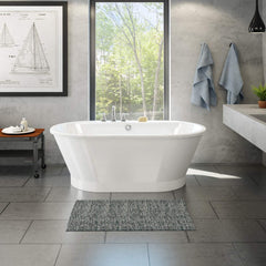 MAAX 103903-000-002-100 SOAKER 66X36 BRIOSO WHT OVAL FREESTANDING