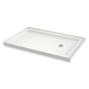 MAAX 410006-501-001 BASE 60X36 410006-L-501-001 WHT B3ROUND - ALCOVE LH DRAIN