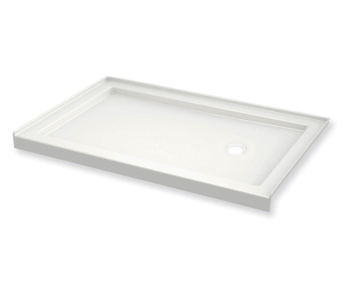 MAAX 410005-501-001 BASE 60X32 410005-L-501-001 WHT B3ROUND - ALCOVE LH DRAIN