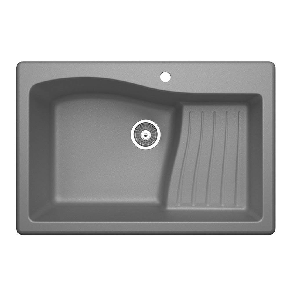 Swan QZ03322AD.173 SINK 33X22 1HL SGL BWL QZAD-3322