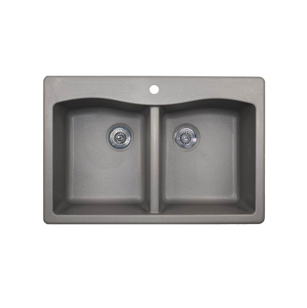 Swan QZ03322ED.173 SINK 33X22 1HL DBL BWL QZED-3322