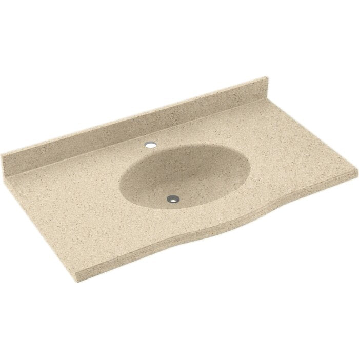 Swan EV02255.040 Vanity Top 22-1/2X55 Bermuda Sand