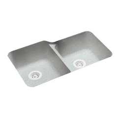 Swan surfaces US03015SB.053 SINK 33X21-1/4 DBL BWL TAHITI GRAY