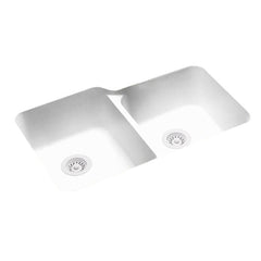 Swan US03015SB.010 Sink 33x21-1/4 Dbl Bwl