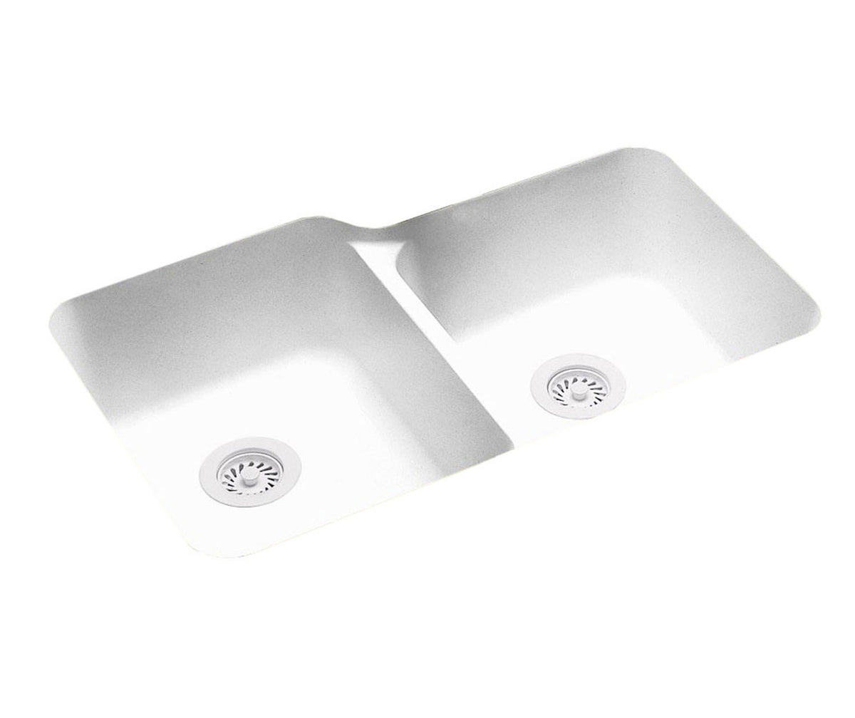 Swan US03015SB.040 SINK 33X21-1/4 DBL BWL BERMUDA SAND