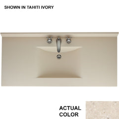 Swan CV02249.051 Vanity Top 22X49 T. Sand Contour