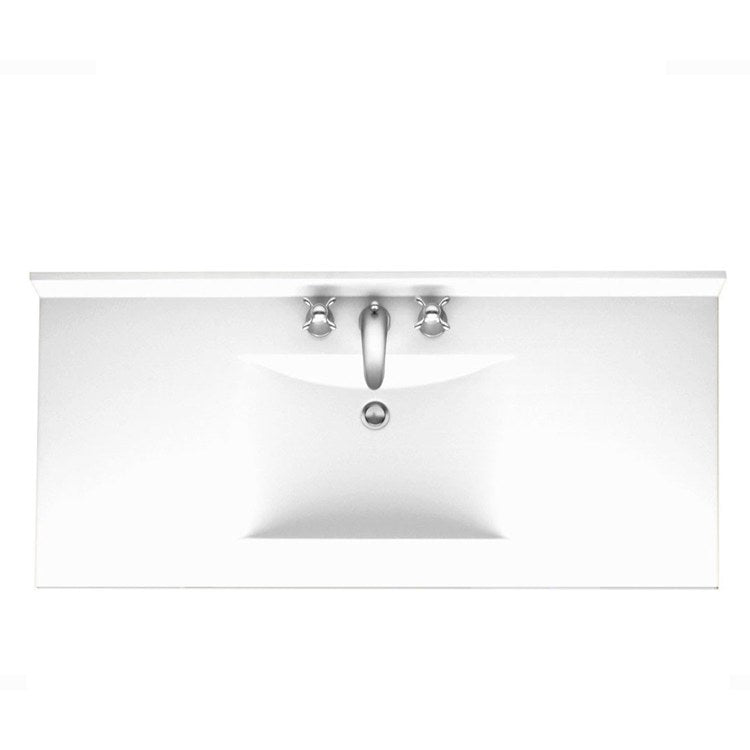 Swan CV02249.011 Vanity Top 22X49 T. WHT CONTOUR