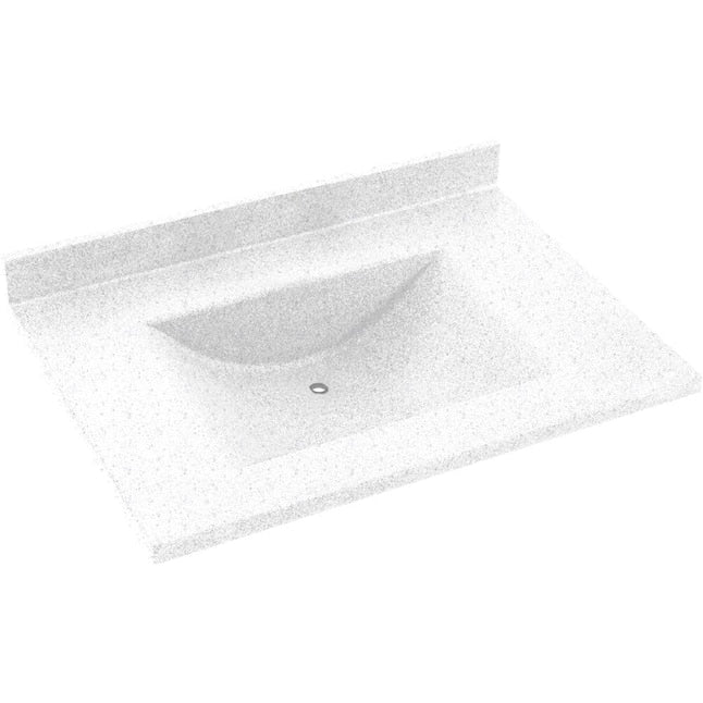 SWAN CV02237.035 Vanity Top 22X37 Arctic Grnt Contour