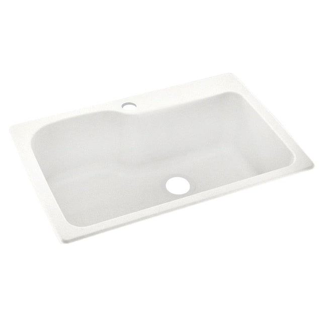 Swan Surfaces KS03322SB.059 Sink 33X22 1HL SGL BWL