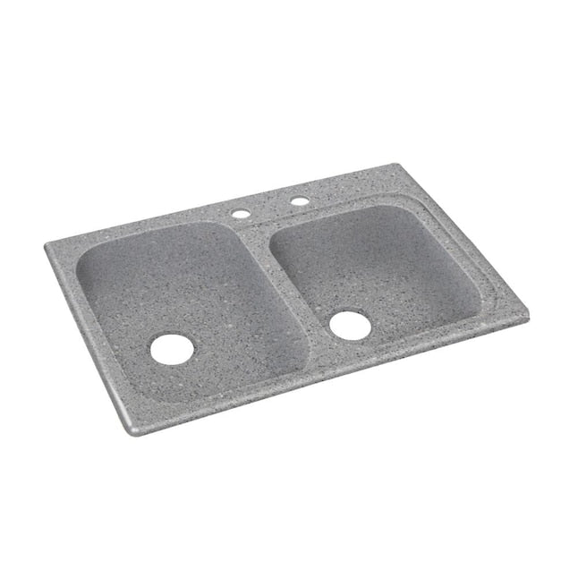 Swan Surfaces KS03322DB.124 SINK 33X22 1HL DBL BWL KSDB-3322