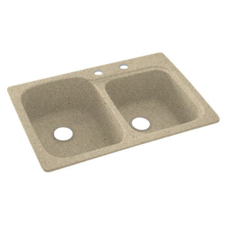 SWAN SURFACES KS03322DB.122 SINK 33X22 1HL DBL BWL KSDB-3322