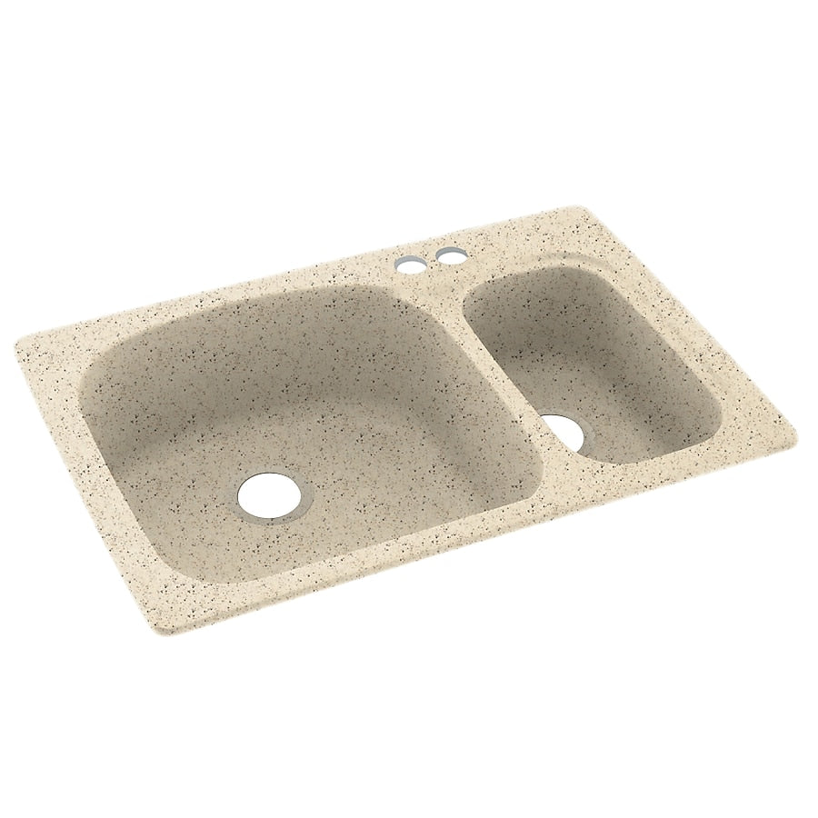 Swan surfaces KS03322LS.050 Sink 33x22 1HL Dbl Bwl KSLS-3322 Replacement MPN