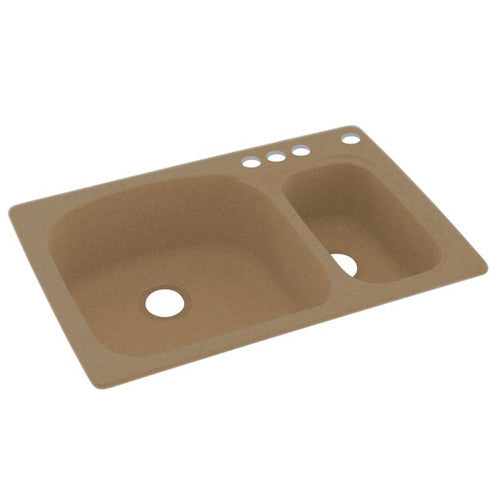 Swan Surfaces KS03322LS.091 SINK 33X22 1HL DBL BWL KSLS-3322