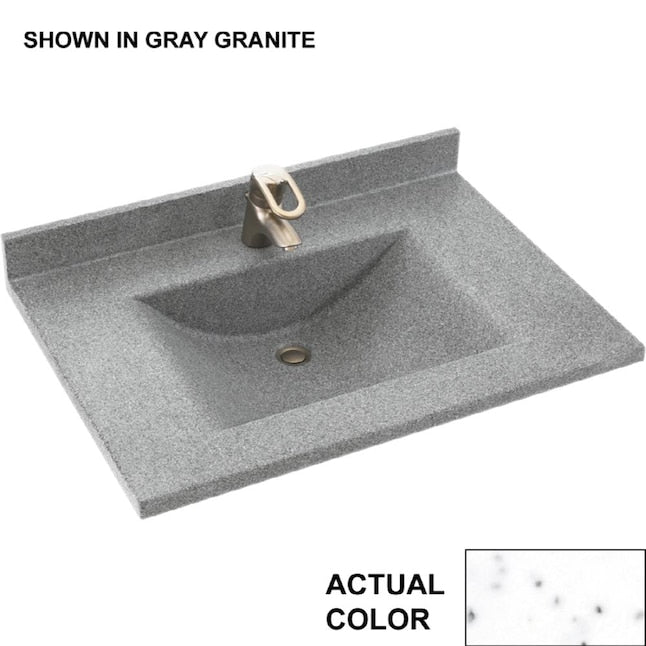 Swan CV02231.035 Vanity Top 22x31 Arctic Grnt Contour