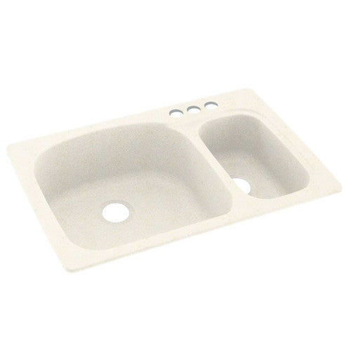 Swan surfaces KS03322LS.168 SINK 33X22 1HL DBL BWL BABY'S BREATH