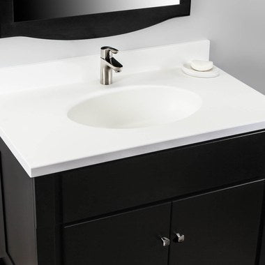 Swan CH02237.010 Vanity Top 22-1/2X37 WHT SGL BWL