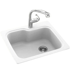 Swan Surfaces KS02522SB.015 Sink 25X22 1HL SGL BWL KSSB-2522