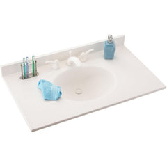 Swan Surfaces VT01931.122 Vanity Top 19X31 SGL BWL VT1B1931