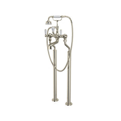 ROHL U.3520L/1-PN TUB FILLER EDWARDIAN FLOOR MNT W/HNDSHWR