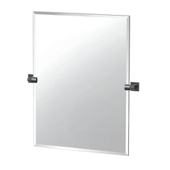 Gatco 4059MXS Mirror 23-1/2X31-1/2 Frameless Rectangular Pivoting