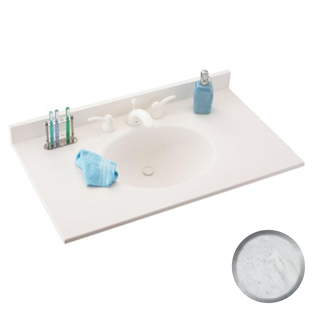 Swan VT01925.131 Vanity Top 19x25 Ellipse