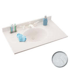 Swan VT01925.131 Vanity Top 19x25 Ellipse