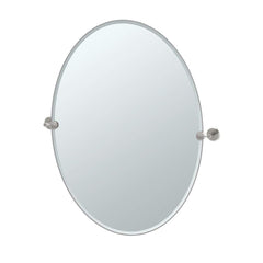 GATCO 4299LG MIRROR 24X32 OVAL LARGE PIVOTING FRAMELESS
