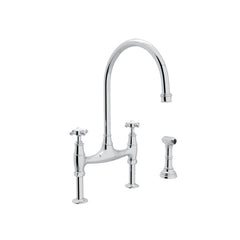 ROHL U.4718X-APC-2 Sink Fct - 2-Crss Hdls W/Spray