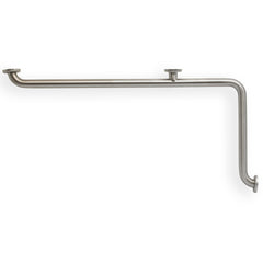 Mustee 390.303 Caregiver Grab Bar Inside Corner, 42 x 20, Stainless Steel