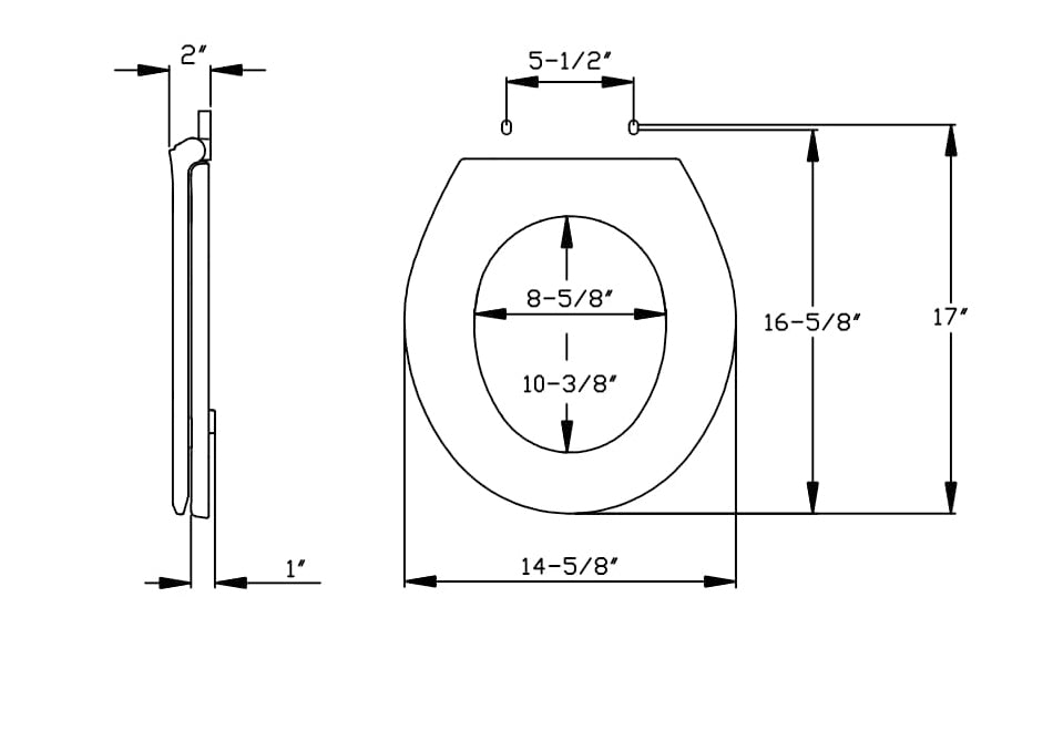 CENTOCO 440TM-301 TOILET SEATS