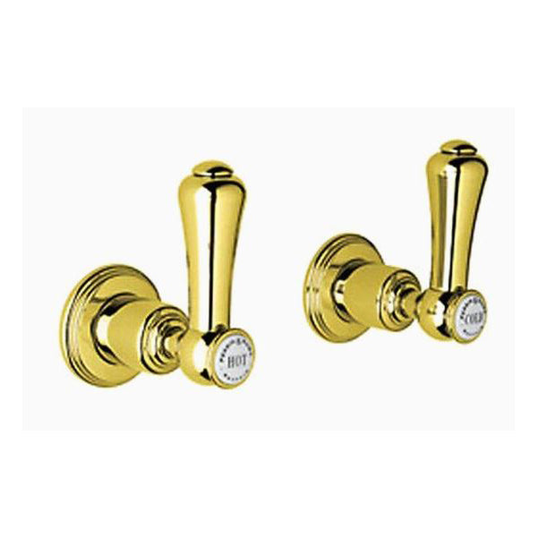 ROHL U.3750LSP-EG-2 Valve 1/2 Concealed Wall with Porcelain