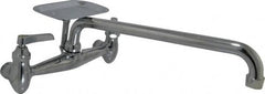 B&K 223-015 WALL MOUNT FAUCET 12 SPOUT SOAP DISH