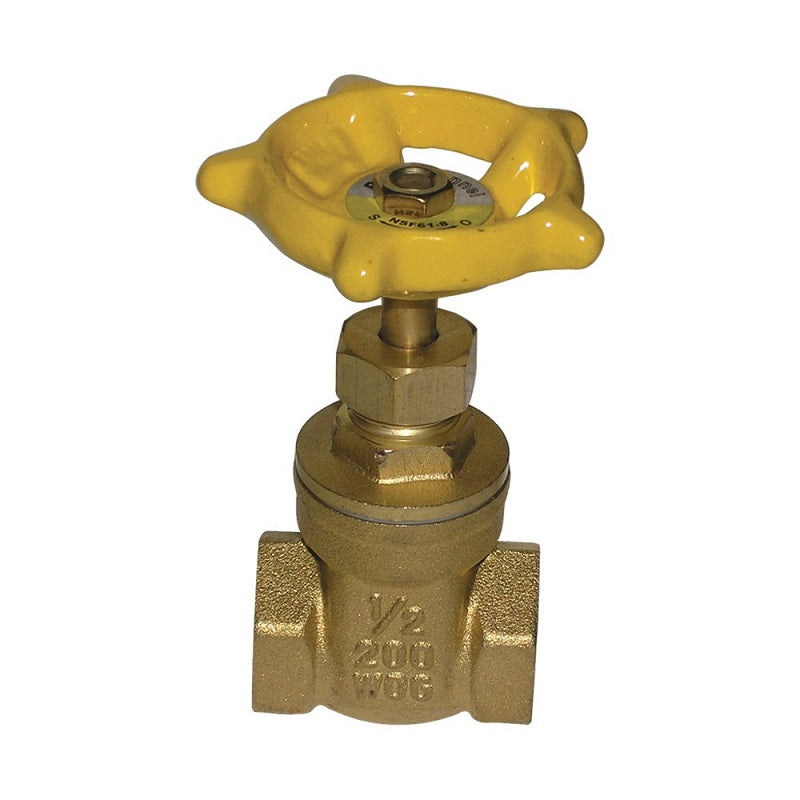 HOMEWERKS WORLDWIDE VGT-S20-B7PA GATE VALVE 1-1/2 BRS THD 200PS VGT-S20-B7PA