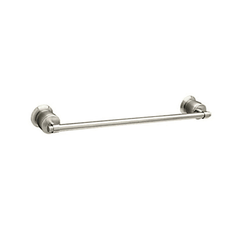 ROHL MB1/18STN Towel Bar 18in Single Michael Berman Zephyr