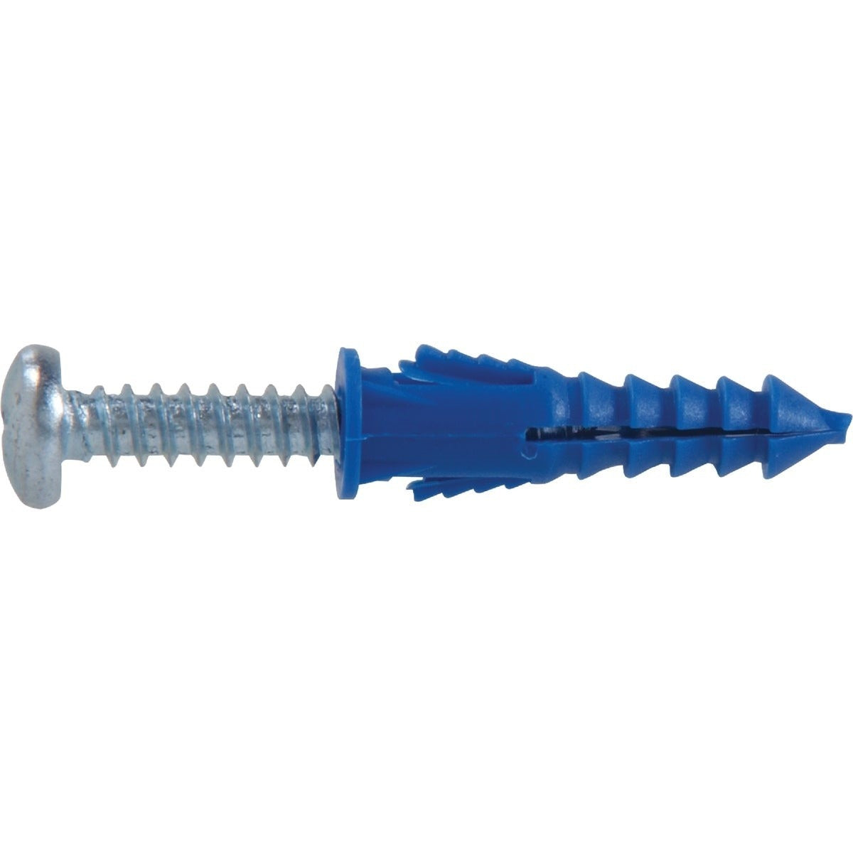 HILLMAN Hillman 5108 Ribbed Plastic Anchor #8-#12 Thread x 1-1/4 In. (6 Ct.)