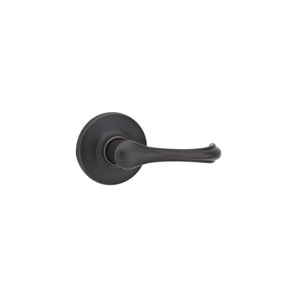 KWIKSET Kwikset 200DNL-11P Dorian Lever Passage Lock Venetian Bronze
