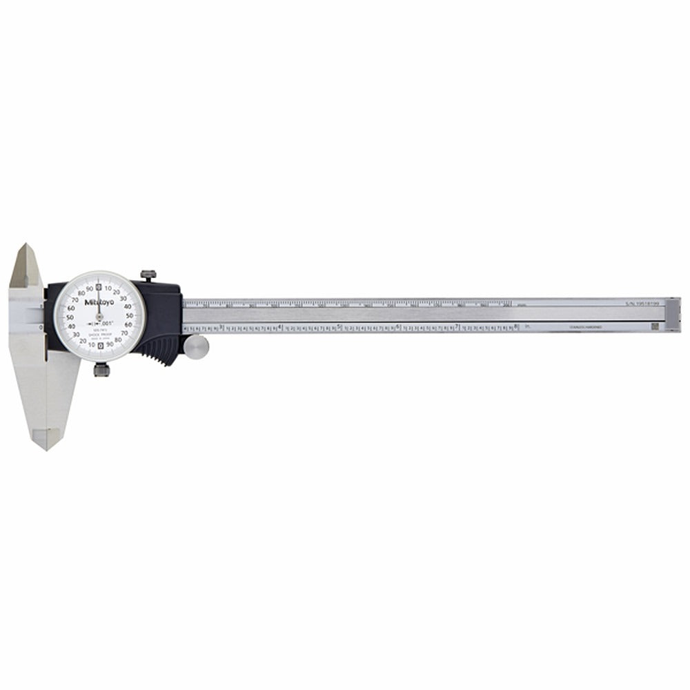 MITUTOYO Mitutoyo 505-741J Dial Caliper 8 Inch Stainless Steel