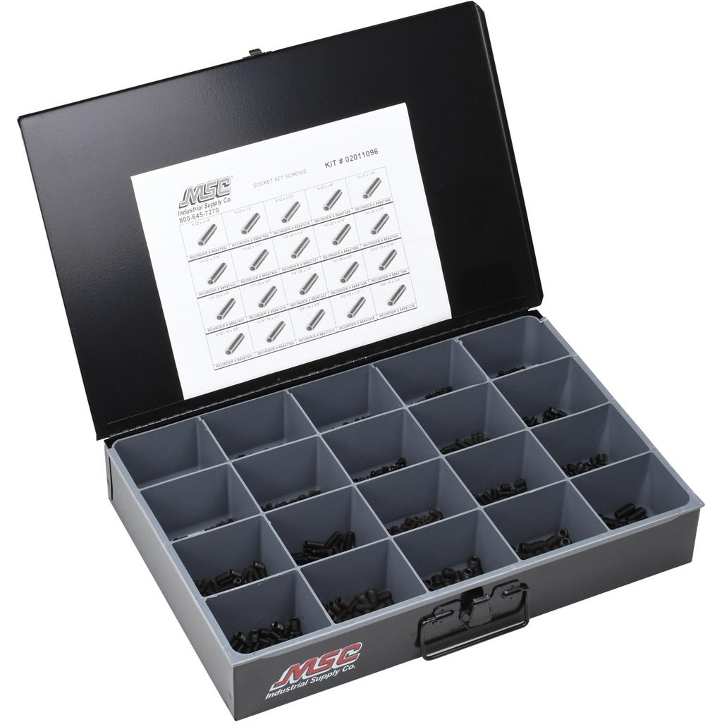 VALUE COLLECTION Value Collection 02011096 Steel Set Screw Assortment 925 Pc