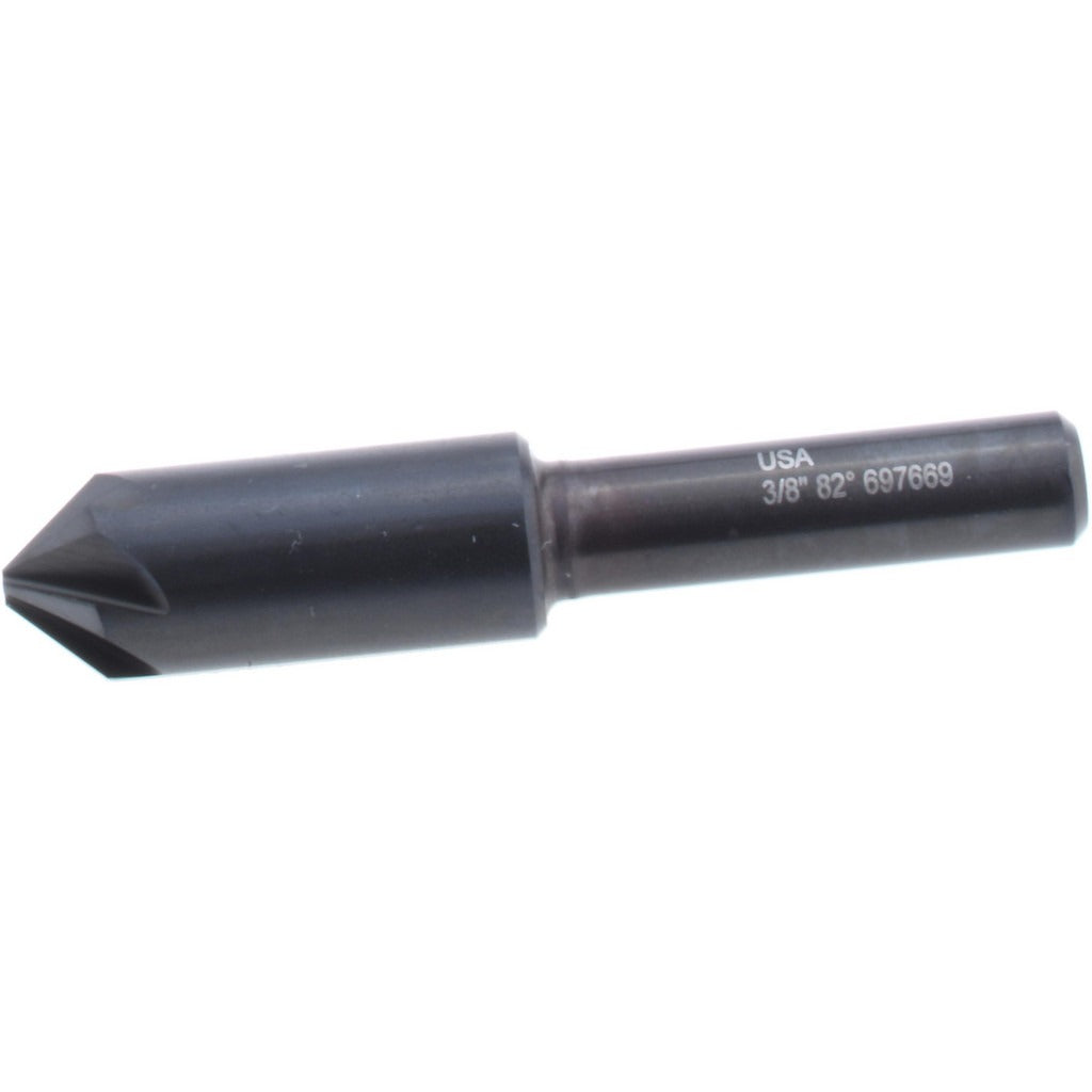 HERTEL Hertel 18077 Countersink 3/8 in 82 Degree 6 Flute Hss