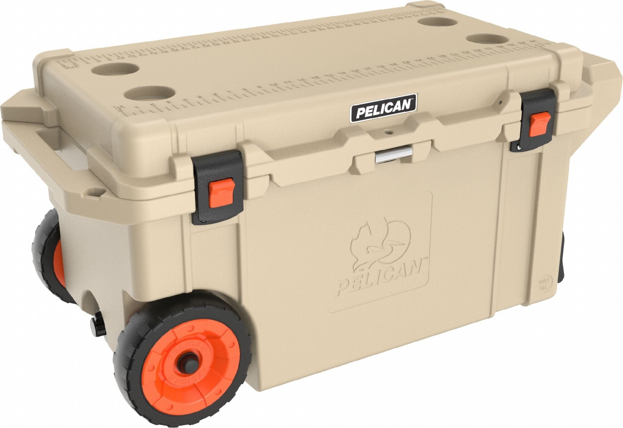 PELICAN Pelican 80QW-2-TAN Elite Wheeled Cooler 80 qt