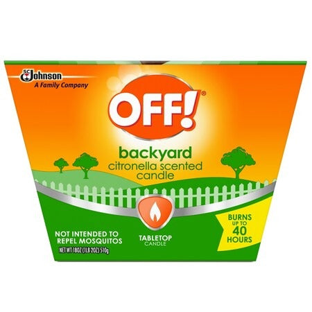 OFF! Off! 70801 Citronella Candle 18 oz (1 Count)