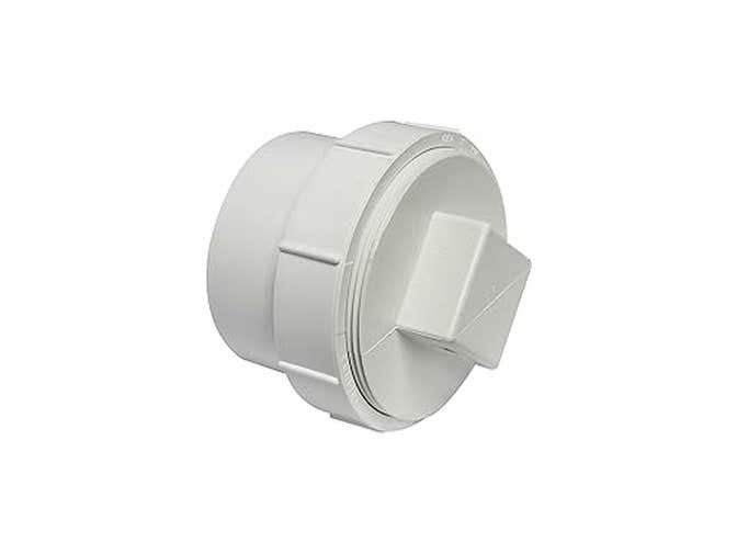 LASCO Lasco pvc 4 Inch pvc Dwv Flush Cleanout Plug