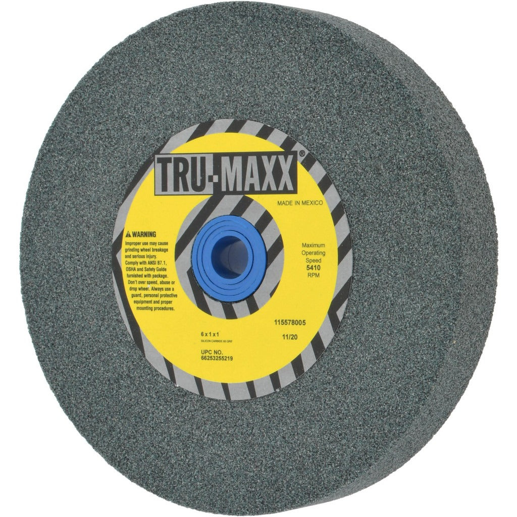 TRU-MAXX Tru-maxx 66253255219 6 in 60 Grit Silicon Carbide Grinding Wheel